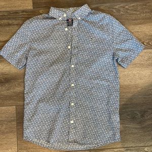 Vineyard Vines Youth L button down summer dress shirt